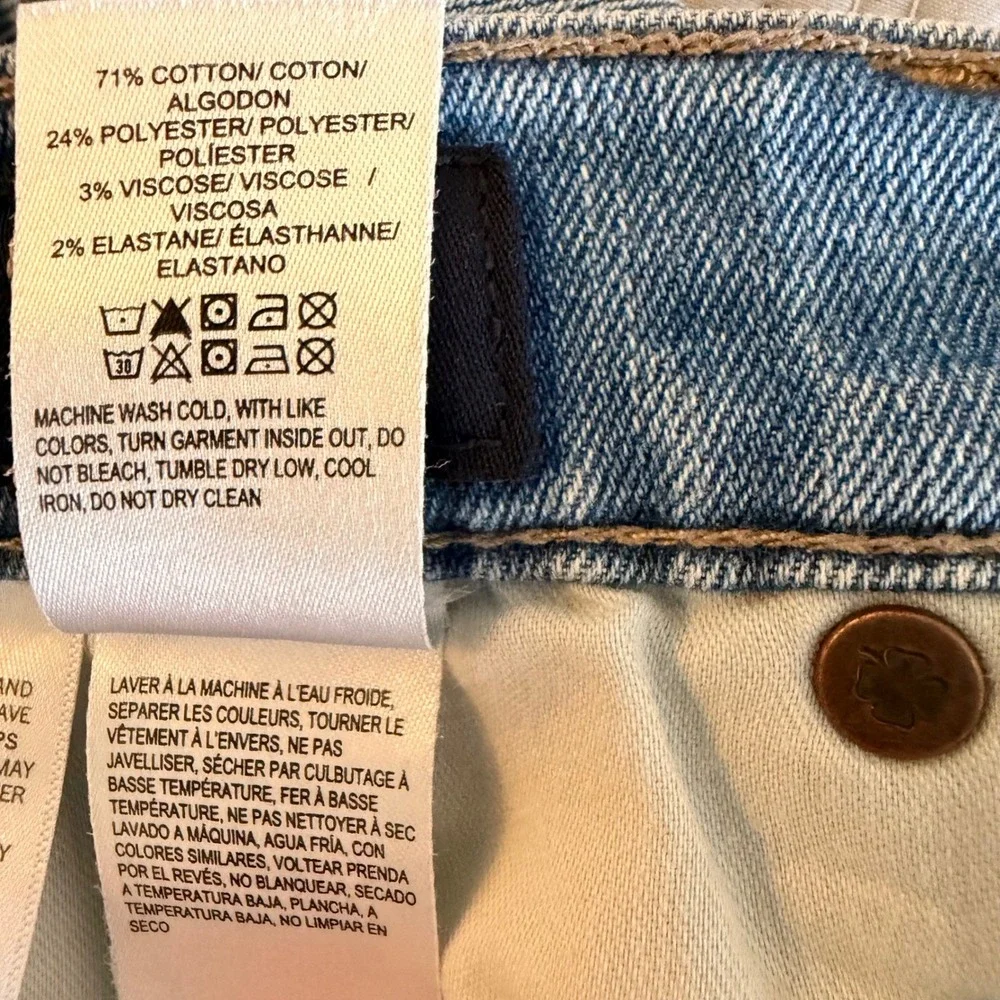 Lucky Brand Women's Bridgette High Rise Skinny Jeans Light Wash Ankle Size 2/26A
